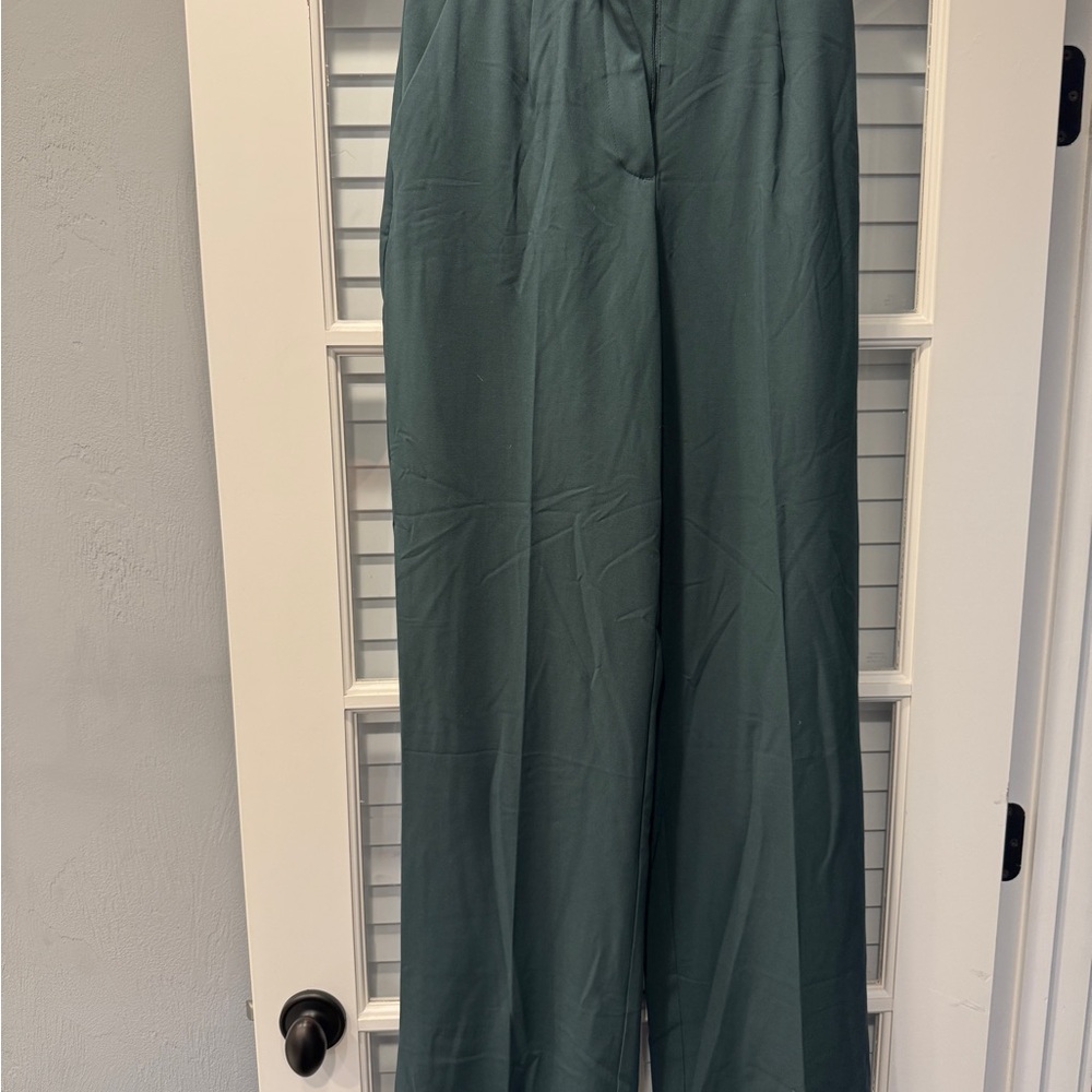 American Tall Women Wide Leg High-Waisted Dress Pants
